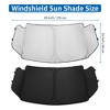 Unique Bargains Car Window Cover for Honda N-BOX JF5 / JF6 Series Aluminum Film Foldable - 3 of 4