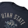 Utah State University Aggies Adult T-Shirt Navy - 3 of 4