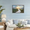 Stupell Industries Morning Trail To Beach Floating Frame Canvas Art - 3 of 4