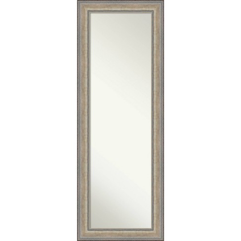 Homcom Full Length Glass Mirror, Freestanding Or Wall Mounted Dress Mirror  For Bedroom, Living Room, Bathroom, Black : Target