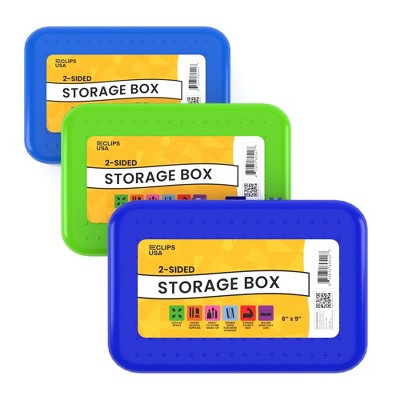 60542: Double-Sided Pencil Box (24 Packs)