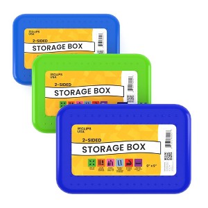 60542: Double-Sided Pencil Box (24 Packs) - 1 of 4