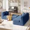 Oversized L-Shape Sectional Sofa,Chenille Sectional Sofa with Anti-Wrinkle Fabric,Polyester Modular Sofa for Modern Living Room-Cuddlewood - 2 of 4
