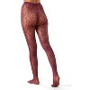 Memoi Women's "Blooming Floral" Fashion Net Tights - 3 of 4