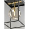Maxim Lighting Fluid 1 - Light Flush Mount in  Black/Satin Brass - 4 of 4