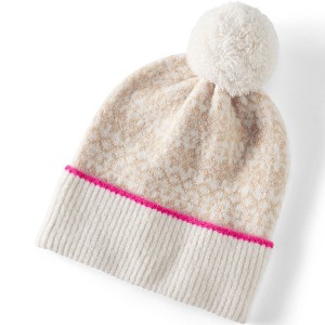Lands' End Women's CashTouch Fair Isle Beanie - 1 of 2