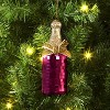 5" Christmas Disco Wine Ornament Hot Pink - Wondershop™ - 2 of 3