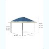 13'x13' Instant Pop-Up Canopy Tent – Waterproof & UPF 50+ UV Shield, Heavy-Duty Portable Shelter for Camping, Markets & Events (Blue) - 2 of 4