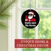 Santa Says Six Seven Christmas Ornament 2025, Funny 67 Meme Ornament, Funny Christmas Ornaments 2025 - 4 of 4