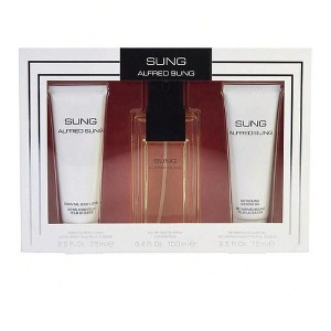Alfred SUNG by Alfred Sung Women Gift Set -- 3.4 oz Eau De Toilette Spray + 2.5 oz Body Lotion + 2.5 oz Shower Gel - 1 of 1