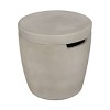 Caro Propane Tank Cover Fog - Jensen Co.: Weather-Resistant 20lb Capacity, Doubles as End Table - 2 of 4