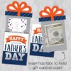 Big Dot of Happiness Happy Father's Day - We Love Dad Party Money and Gift Card Sleeves - Nifty Gifty Card Holders - Set of 8 - 3 of 4