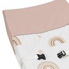 Sweet Jojo Designs Girl Changing Pad Cover Boho Rainbow Collection - 3 of 4