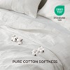Bedsure 100% Cotton Quilt Set Lightweight Bedspread Cozy Bedding Coverlet Pillow Shams - 3 of 4