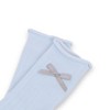 Anna-Kaci 3-Pack Women's Cotton Crew Socks with Embroidered Bows and Cute Style - 3 of 4