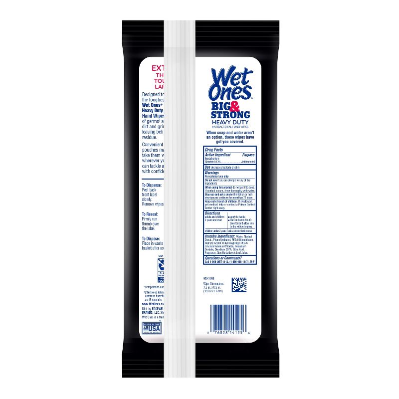 Wet Ones Big &#38; Strong Hand Wipes - 28ct, 3 of 9