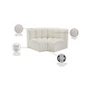 Meridian Furniture,Arc Vegan Leather Modular Sofa - 3 of 4