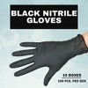 PSBM 1000 Nitrile 6mil Powder Free Gloves Black (Latex Vinyl Free) Large - 2 of 4