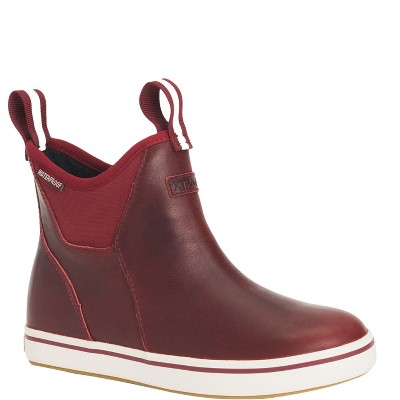 Women's Women's Leather 6 in Ankle Deck Boot