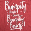 Maternity Bumpity Bump Bump Pregnancy T shirt Funny Christmas Baby Announcement - Crazy Dog Maternity T Shirt - 2 of 4