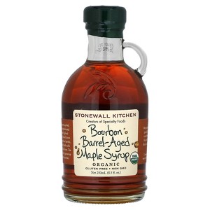 Stonewall Kitchen Organic Bourbon Barrel-Aged Maple Syrup, 8.5 fl oz (250 ml) - 1 of 2