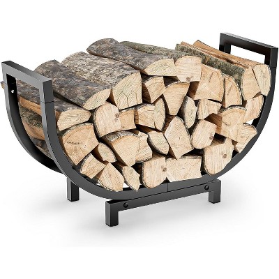 attop 24 INCH Double Coated Fire Wood Organizer