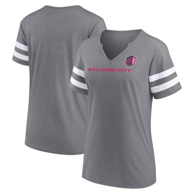 MLS St. Louis City SC Women's Gray Split T-Shirt