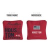 Skip's Garage | Gameday Houston Football Synergy Pro Cornhole Bags (Set of 4) - 2 of 4