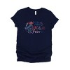 Simply Sage Market The Land Of The Free Coquette Short Sleeve Tee - 2 of 4