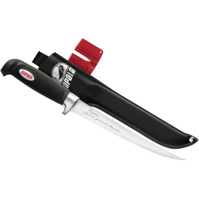 Rapala 9" Soft Grip Fillet with Sheath and Sharpener