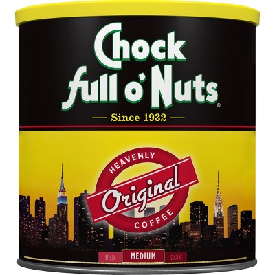 Chock Full O&#39; Nuts Original Medium Roast Ground Coffee - 30.5oz