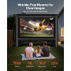 VEVOR 20FT Inflatable Movie Screen, Inflatable Projector Screen with Portable Storage Bag, 16:9 Easy Set Up Movie Projection, Black - 3 of 4