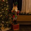 Sunnydaze Resin Karl the Christmas Nutcracker Holiday Decorative Statue - 48" - 3 of 4