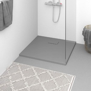 VidaXL Shower Base Tray SMC Gray 35.4 in.x35.4 in. - 1 of 4