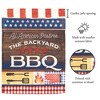 Magnolia Garden All American Pastime Backyard BBQ 30 x 44 Inch Polyester Garden Flag - 2 of 2