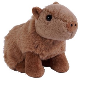 Wild Republic Pocketkins Eco Capybara Stuffed Animal, 5 Inches - 1 of 1