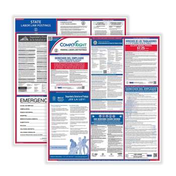 ComplyRight All-Inclusive Federal & State Labor Law Poster Set Kentucky Spanish E50KYS