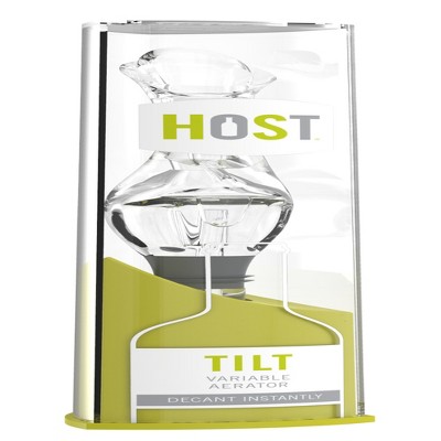 Tilt™ Variable Wine Aerator Pourer In Acrylic Case Wine Air Aerator Pourer Spout For Wine