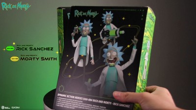 Rick Sanchez Action Figure with Portal Gun and Accessories