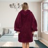 ADR Adult Wearable Blanket, Sweater Hoodie, Blanket with Sleeves for Men & Women Oversized Sweatshirt - 3 of 3