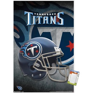 Trends International NFL Tennessee Titans - Helmet 18 Unframed Wall Poster Prints - 1 of 4