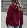 Women's Quilted Pocket Hoodie - Tickled Teal - 3 of 4