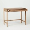 Wood & Cane Transitional Writing Desk - Hearth & Hand™ with Magnolia - image 4 of 4