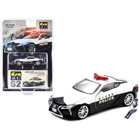 black police car toy