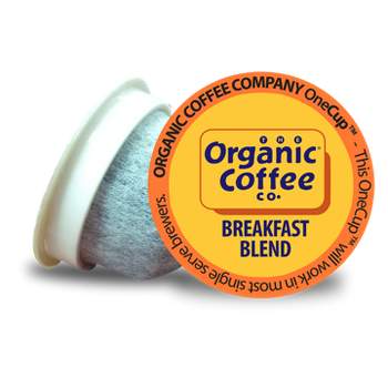 Organic Coffee Co. Breakfast Blend Compostable Coffee Pods