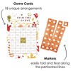 Big Dot of Happiness Fall Foliage Bride - Find the Guest - Autumn Leaves Bridal Shower and Wedding Party Bingo Game - Set of 18 - 2 of 4