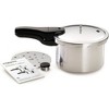 Presto Aluminum Pressure Cooker for Quick Flavorful Meals with Cover Lock Indicator Cooking Rack and Helper Hand, Heavy Gauge Aluminum, 4 Quart - 3 of 4