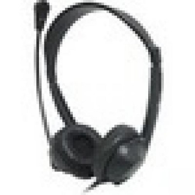 AVID AE-18 Headset - Stereo - Mini-phone - Wired - Over-the-head - Binaural - Circumaural - 6 ft Cable - Black