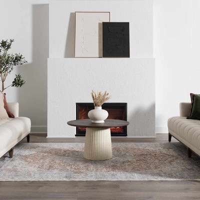 Hauteloom Emke Flat Pile Washable Rug