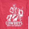 Men's - Yellowstone - RIP Cowboys Don't Say Goodbye Short Sleeve Graphic T-Shirt - 2 of 4